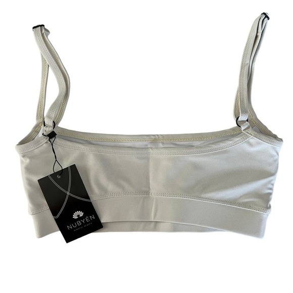Nubyen Mind Top in Cream Small NWT - Picture 4 of 6